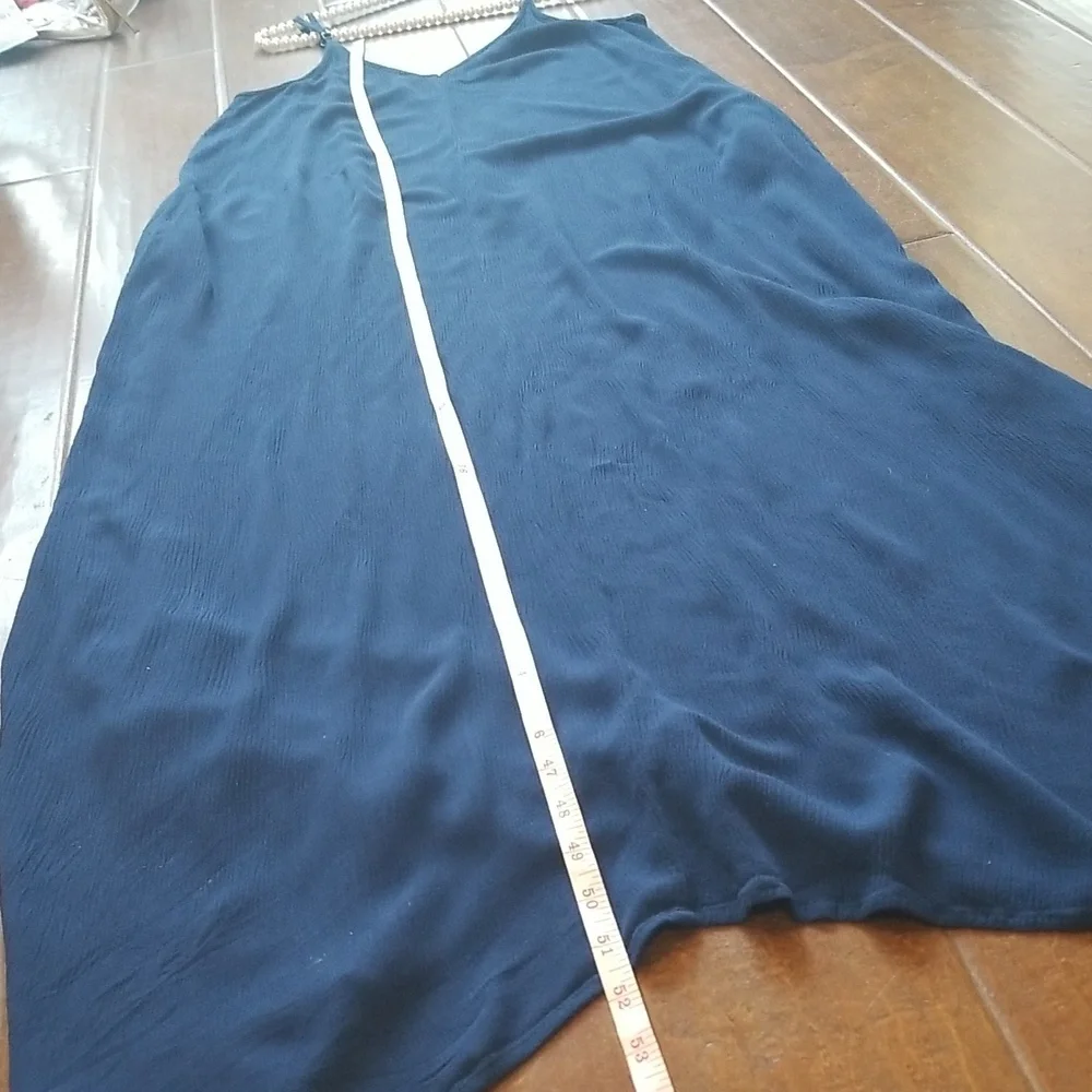 Lovestitch Navy Blue Weekend Mila Sleeveless Maxi Dress Size Small Medium - Picture 10 of 12